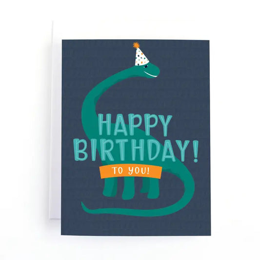 Dinosaur Birthday Card