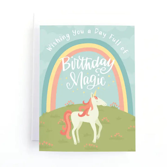 Unicorn Birthday Card